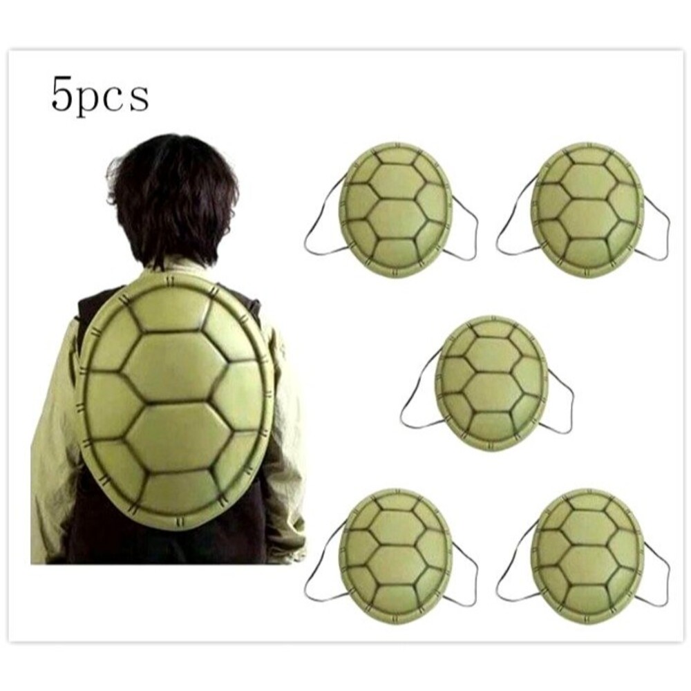 5 PCS Turtle Shell Cosplay Halloween Adult or Kids Costume NEW